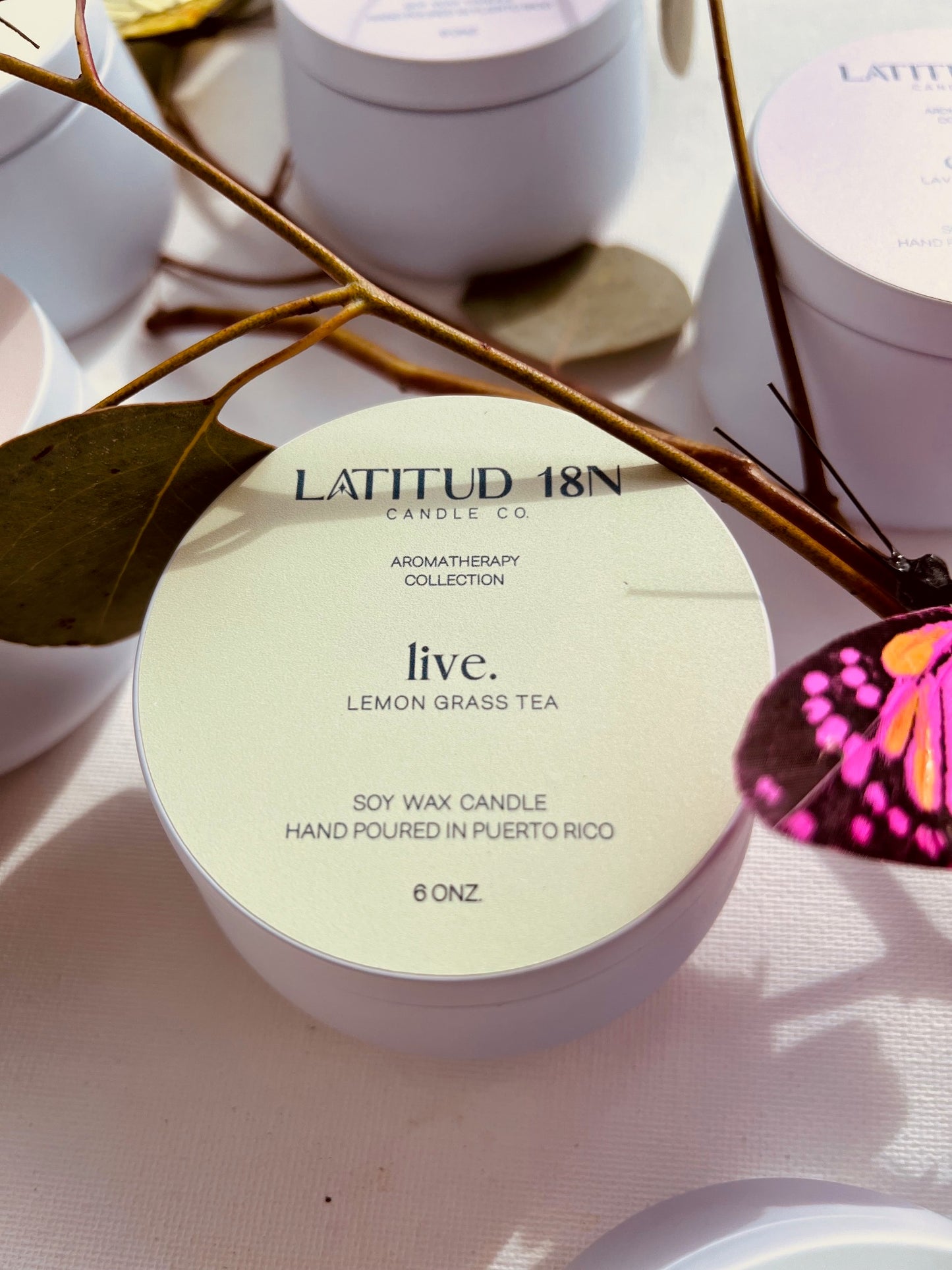 Aromatherapy Tin Candles