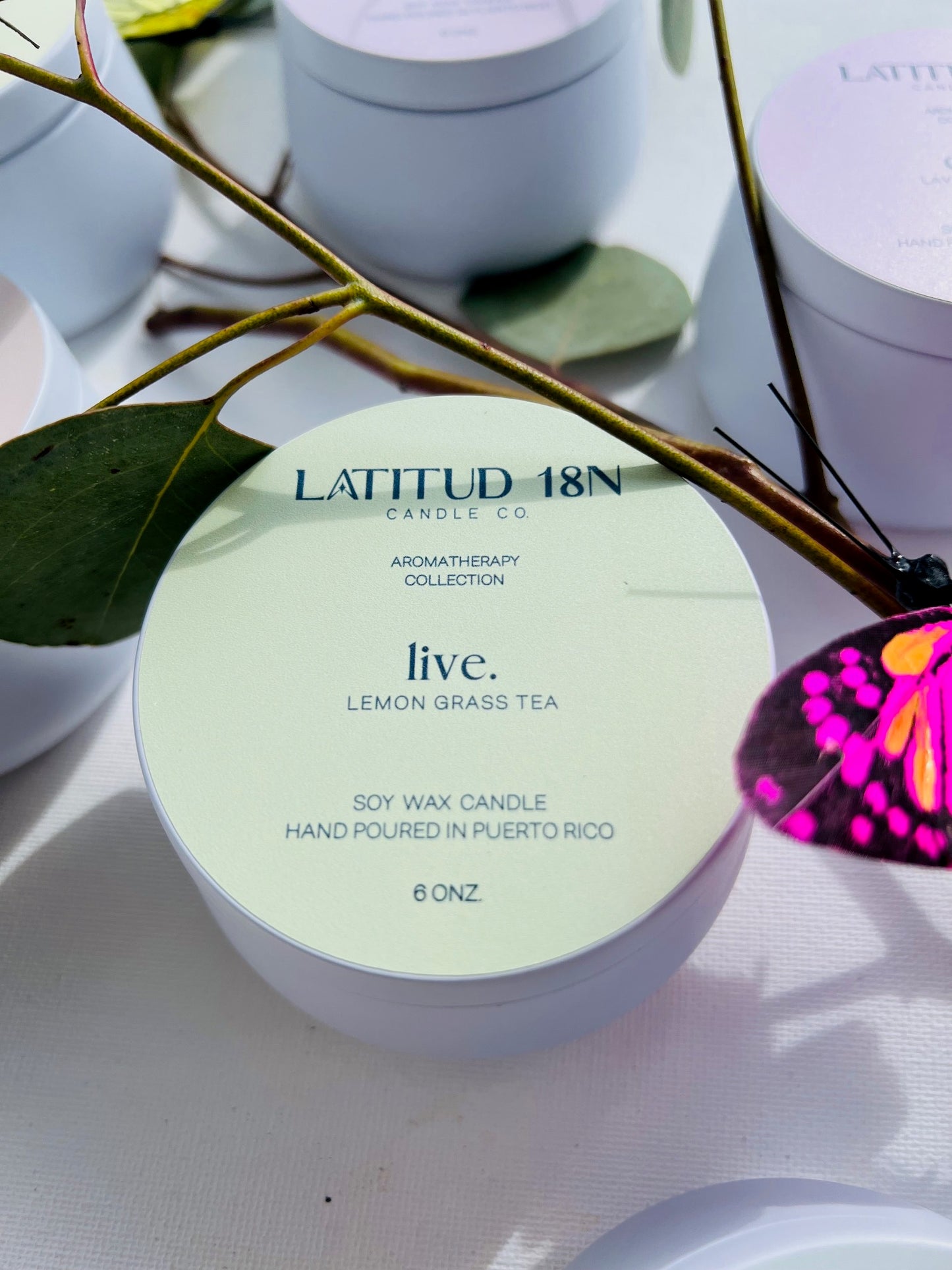 Aromatherapy Tin Candles