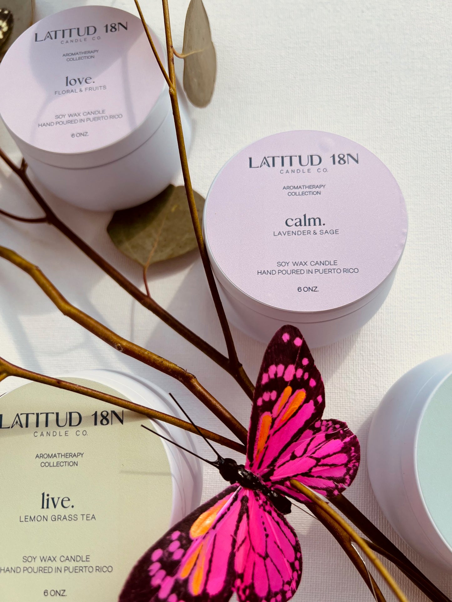 Aromatherapy Tin Candles